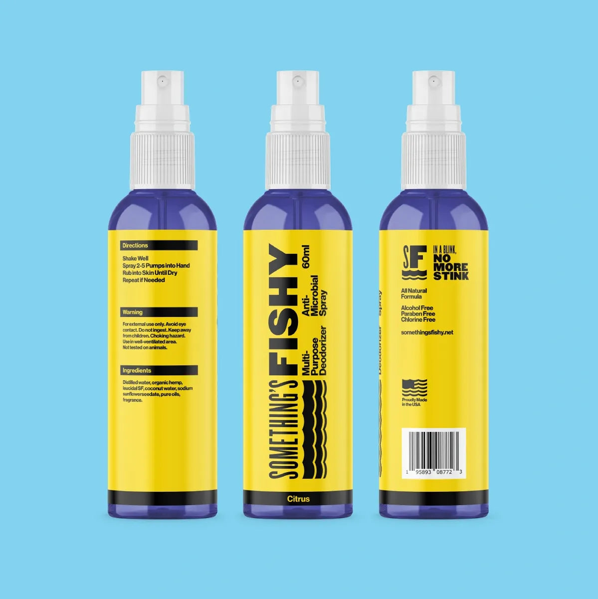 Something's Fishy - Extreme All Natural Deodorizer - Citrus/Tropical Combo