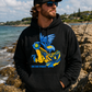 Fishing Pelican and Fish Hoodie